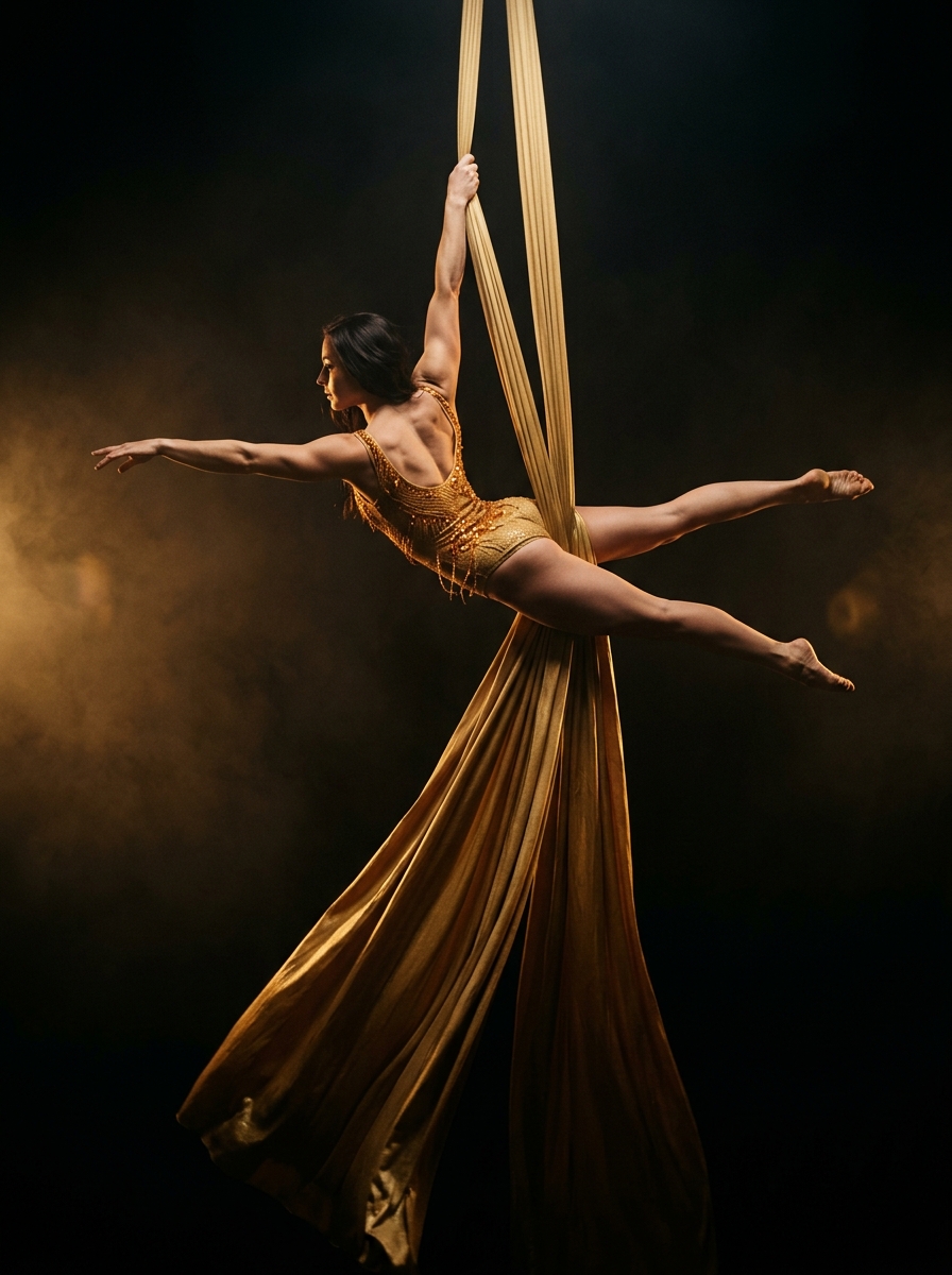 Aerial Duo — Lumière Signature Act